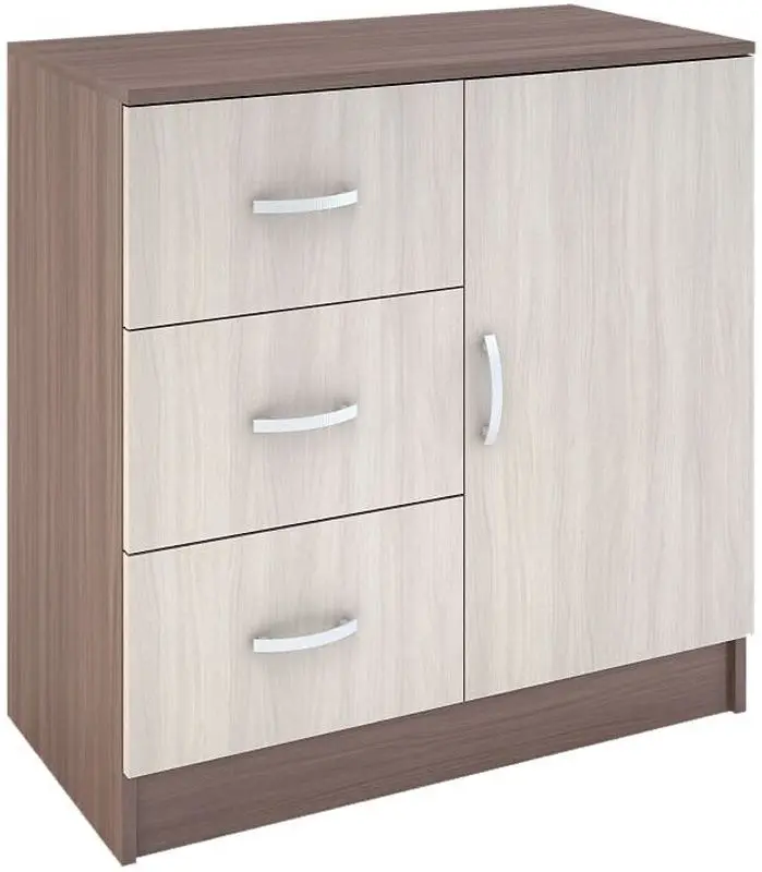 Comoda Стендмебель Basya КМ 553-М (Ash Shimo Dark/Ash Shimo Light)