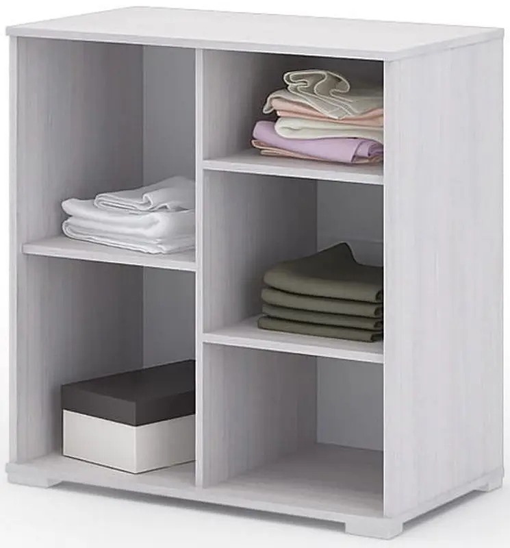 Tumba Стендмебель Salma КМ 021 (Oak Anchor Light/White Gloss)