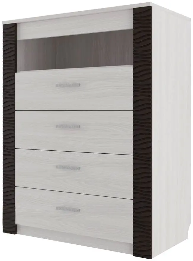 Comoda SV-mebel Gamma-20 800 (Ash Anchor Light/Wenge)