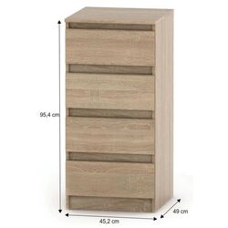 Comoda Tempo Kondela Hany New 009 (Sonoma Oak) Thumb