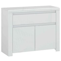 Тумба Tempo Kondela Lindy 2D1S (White Gloss)