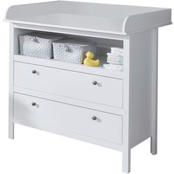 Comoda de infasat Tempo Kondela Olje 2S (White) Thumb