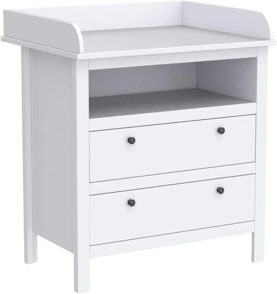 Comoda de infasat Tempo Kondela Olje 2S (White)