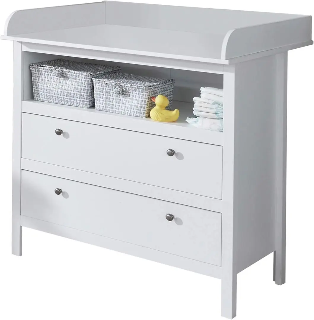 Comoda de infasat Tempo Kondela Olje 2S (White)