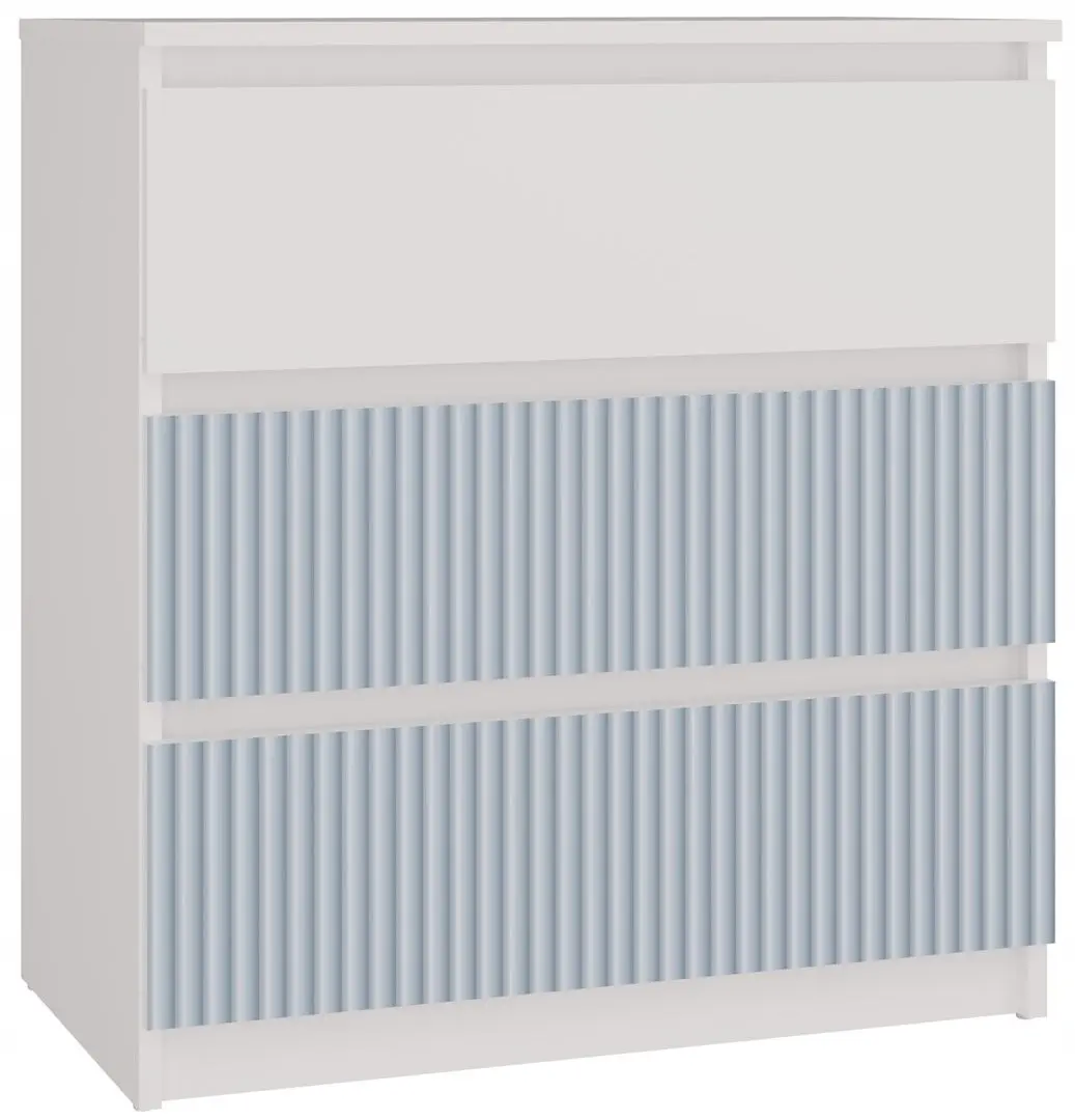 Comoda TopEshop Malwa M3 Arteso (White/Blue)