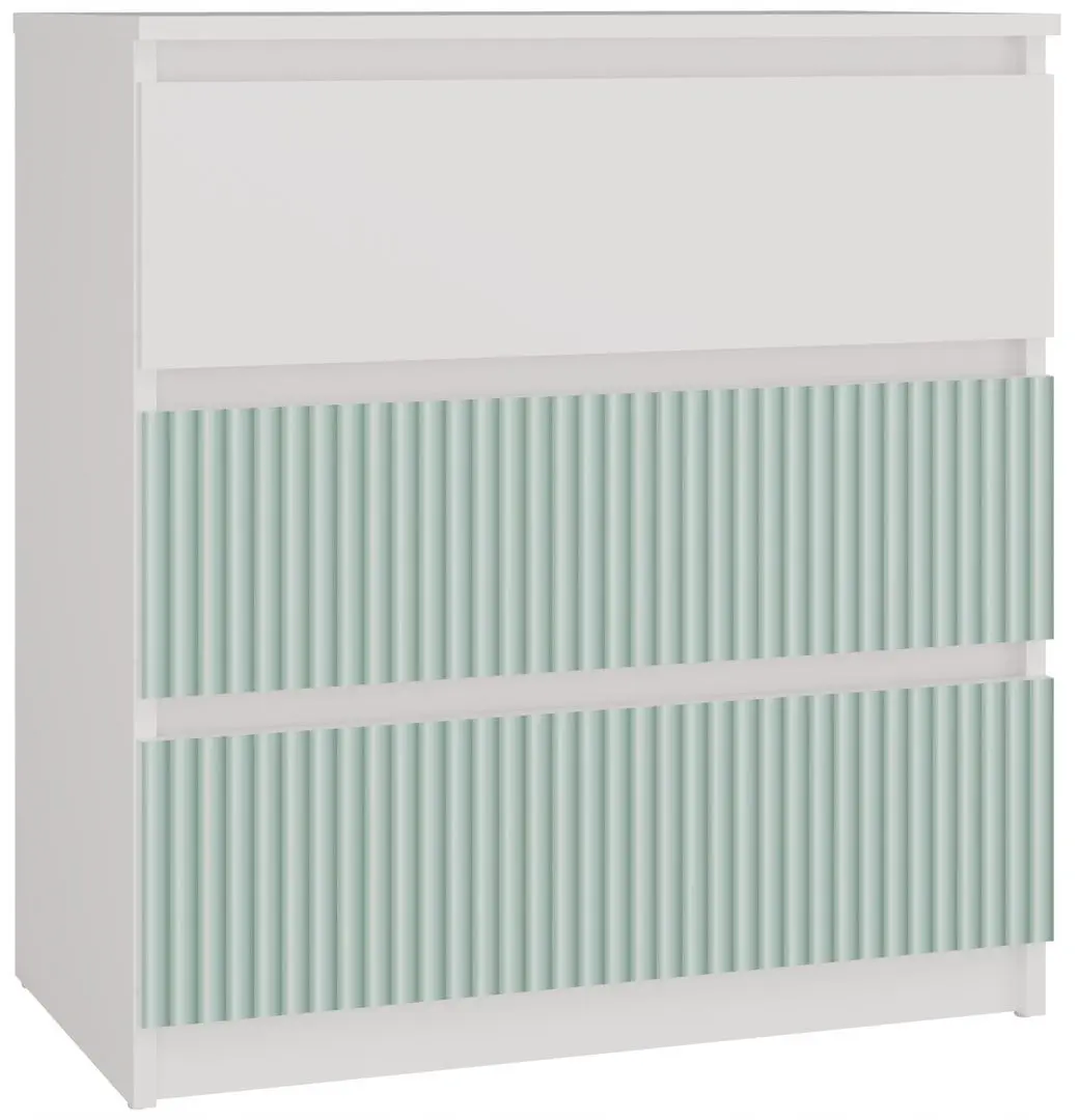 Comoda TopEshop Malwa M3 Arteso (White/Mint)