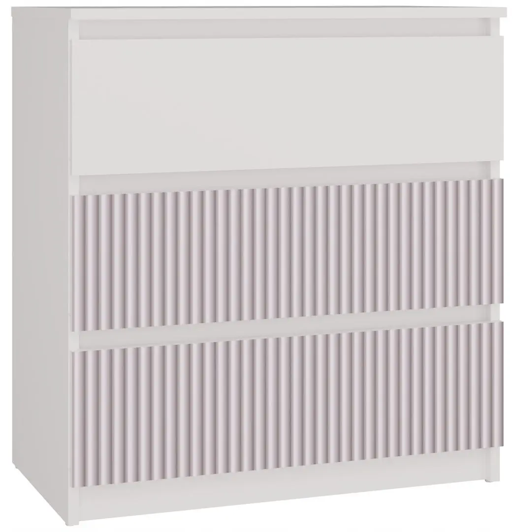 Comoda TopEshop Malwa M3 Arteso (White/Pink)