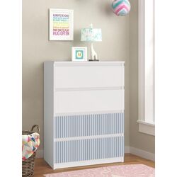 Комод TopEshop Malwa M4 Arteso (White/Blue)
