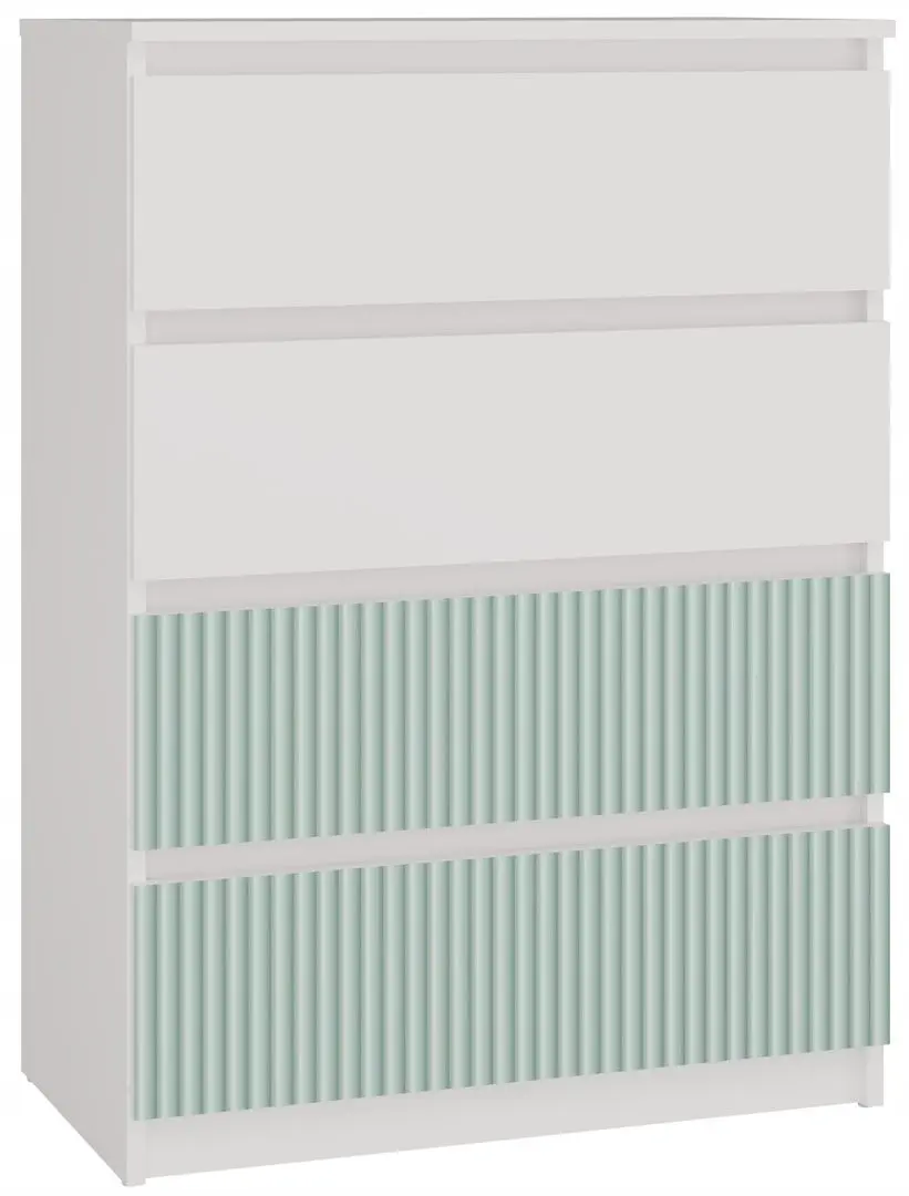 Comoda TopEshop Malwa M4 Arteso (White/Mint)