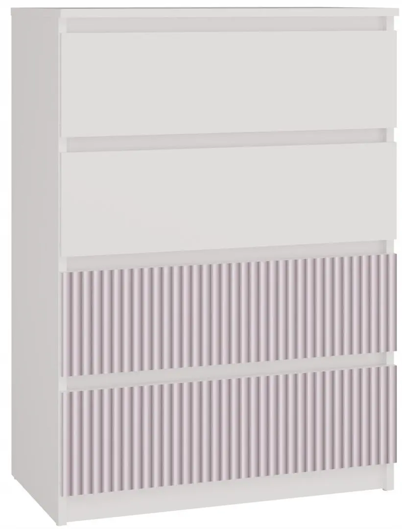 Comoda TopEshop Malwa M4 Arteso (White/Pink)