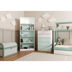 Comoda TopEshop Malwa M5 Arteso (White/Mint) Thumb