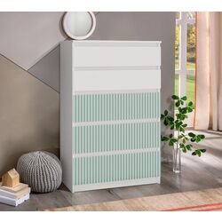 Комод TopEshop Malwa M5 Arteso (White/Mint)