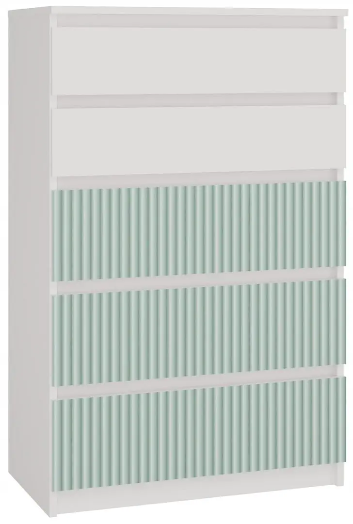 Comoda TopEshop Malwa M5 Arteso (White/Mint)