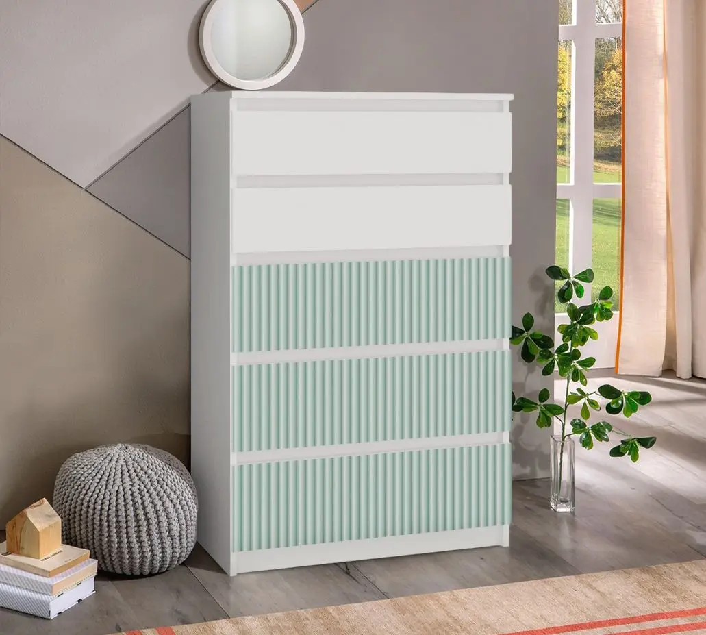 Comoda TopEshop Malwa M5 Arteso (White/Mint)