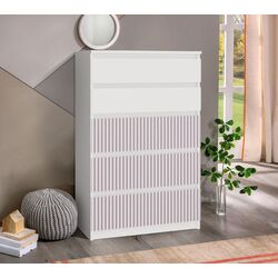 Комод TopEshop Malwa M5 Arteso (White/Pink)