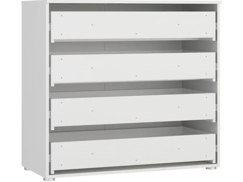 Комод Tuckano 100 Bella (White/White Gloss/Perfume Print) - 2