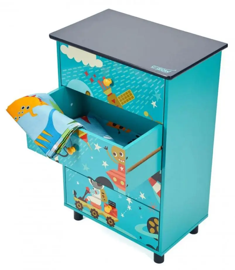 Комод U-grow UMC03-UNV (Turquoise) - 4