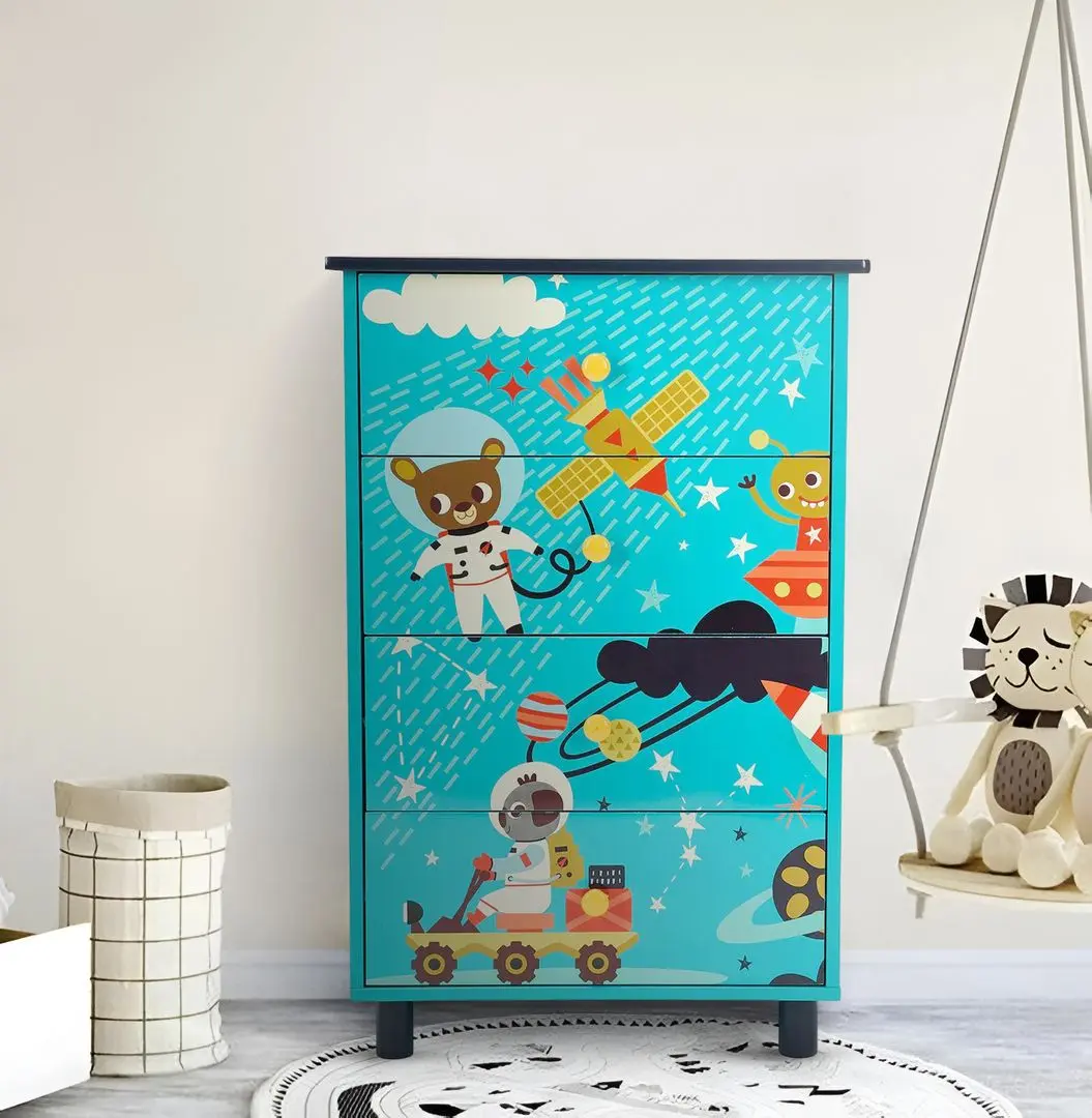 Комод U-grow UMC03-UNV (Turquoise)