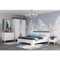 Comoda Yasen Antaliya 3S (White Structural/Bourbon Oak/Orion Oak) Thumb