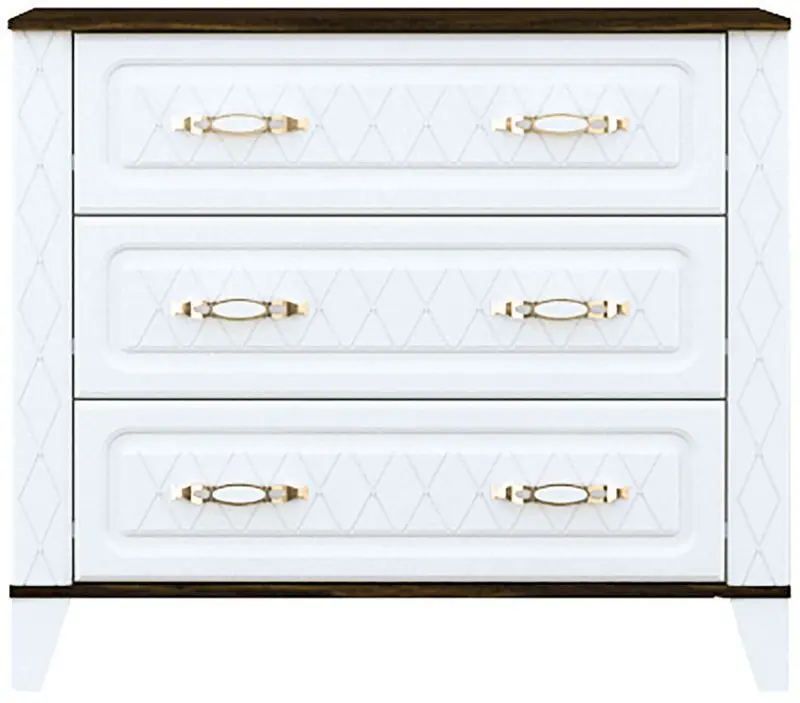 Comoda Yasen Antaliya 3S (White Structural/Bourbon Oak/Orion Oak)