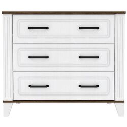 Comoda Yasen Skandi 3S (White Structural/Bourbon Oak)