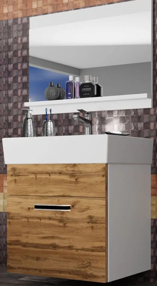 Set de mobila Belini Korsyka 1 KOR M 1/1/W/DW/0/ZW (Wotan Oak)