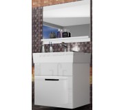 Комплект мебели Belini Korsyka 1 KOR P 1/1/W/W/0/ZW (White High Gloss)