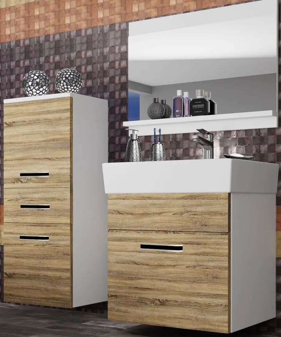 Set de mobila Belini Korsyka 2 KOR M 2/1/W/DS/0/ZW (Sonoma Oak)