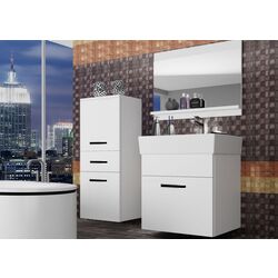 Set de mobila Belini Korsyka 2 KOR M 2/1/W/W/0/ZW (White Matt/White) Thumb