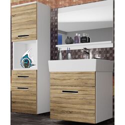 Set de mobila Belini Korsyka 3 KOR M 3/1/W/DS/0/ZW (Sonoma Oak) Thumb