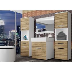 Set de mobila Belini Korsyka 6 KOR M 6/1/W/DS/0/ZW (Sonoma Oak) Thumb