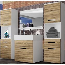 Set de mobila Belini Korsyka 6 KOR M 6/1/W/DS/0/ZW (Sonoma Oak) Thumb