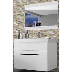 Set de mobila Belini Rodos 1 ROD M 1/0/W/W/0/ZW (White Matt/White)