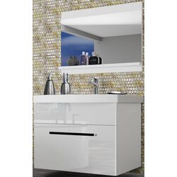 Set de mobila Belini Rodos 1 ROD P 1/0/W/W/0/ZW (White High Gloss)