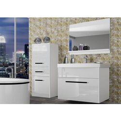 Set de mobila Belini Rodos 2 ROD P 2/0/W/W/0/ZW (White High Gloss) Thumb