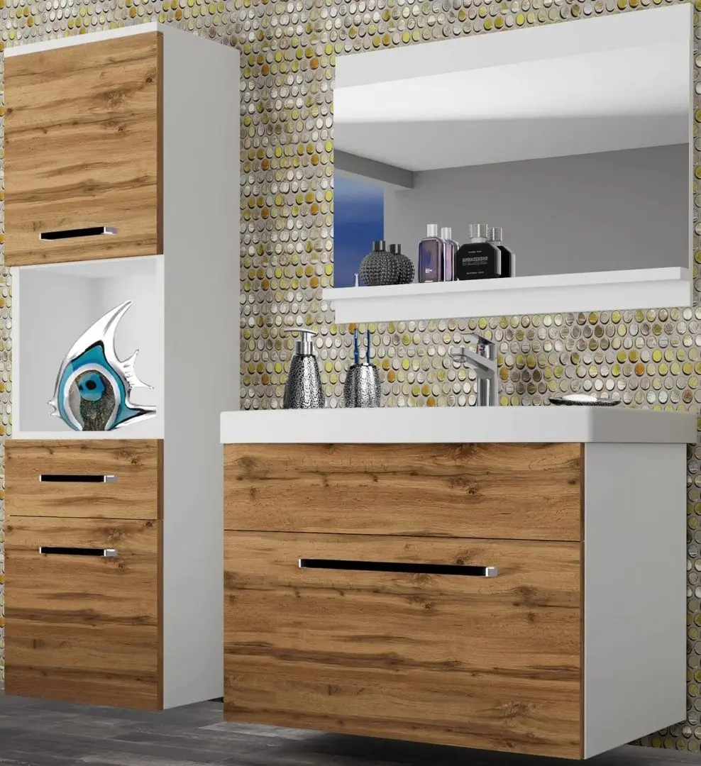 Комплект мебели Belini Rodos 3 ROD M 3/0/W/DW/0/ZW (Wotan Oak)