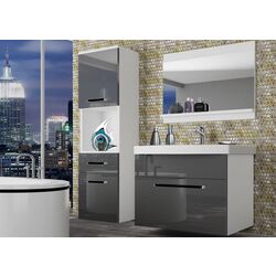 Комплект мебели Belini Rodos 3 ROD P 3/0/W/S/0/ZW (Gray High Gloss) Thumb