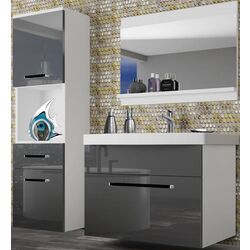 Set de mobila Belini Rodos 3 ROD P 3/0/W/S/0/ZW (Gray High Gloss)