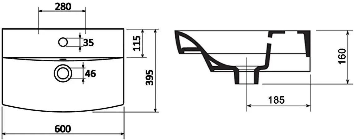Комплект мебели Belini Rodos 4 ROD M 4/0/W/DS/0/ZW (Sonoma Oak)