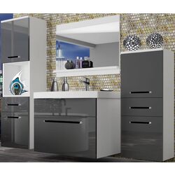 Set de mobila Belini Rodos 5 ROD P 5/0/W/S/0/ZW (Gray High Gloss)