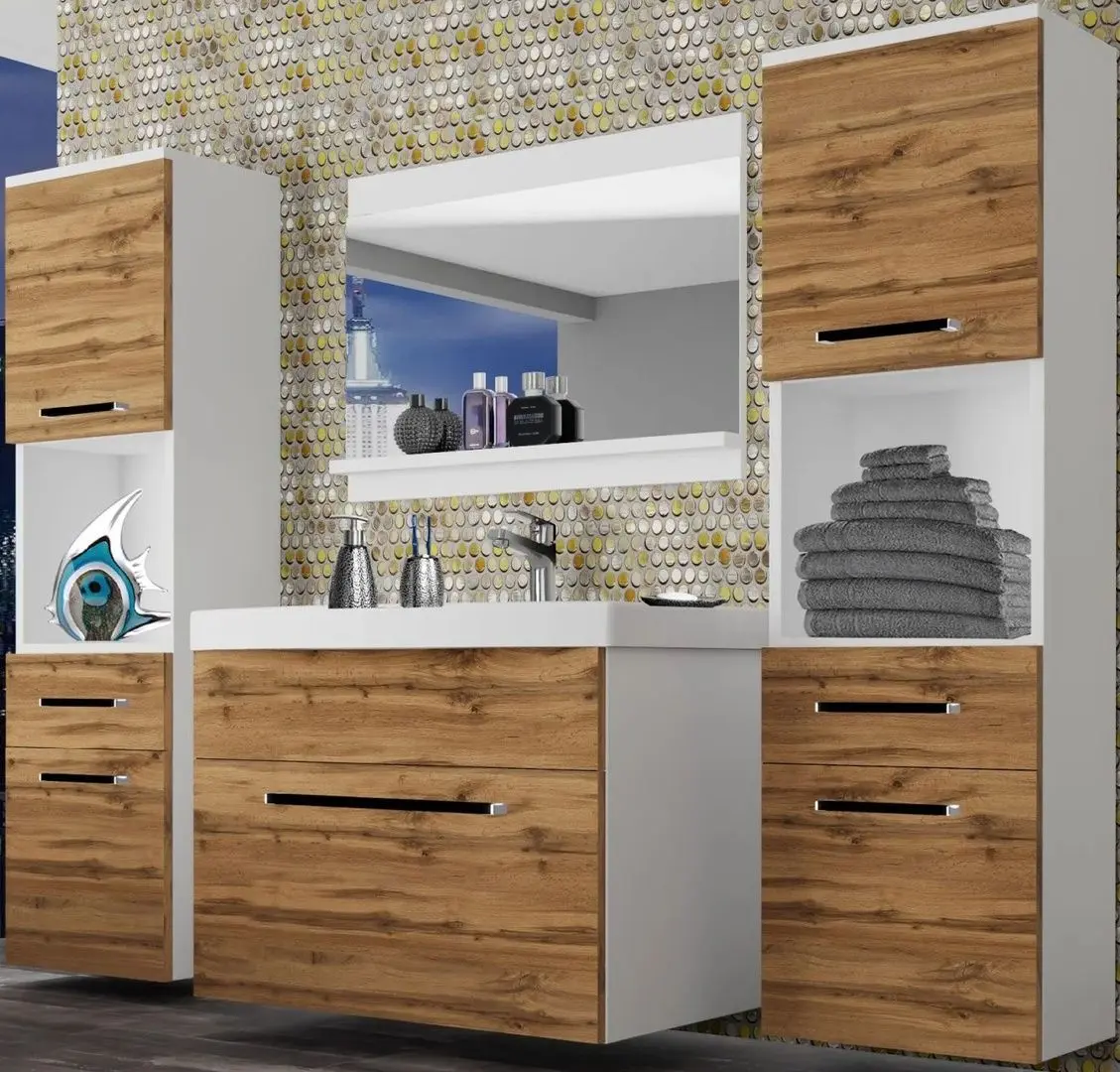 Комплект мебели Belini Rodos 6 ROD M 6/0/W/DW/0/ZW (Wotan Oak)