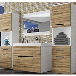 Set de mobila Belini Rodos 6 ROD M6/0/W/DS/0/ZW (Sonoma Oak)