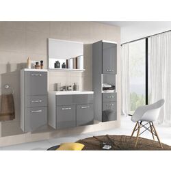 Комплект мебели Bratex Alba (White/Gray Gloss) Thumb