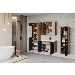 Set de mobila Bratex Madrit II (Wotan Oak/Black Gloss) Thumb