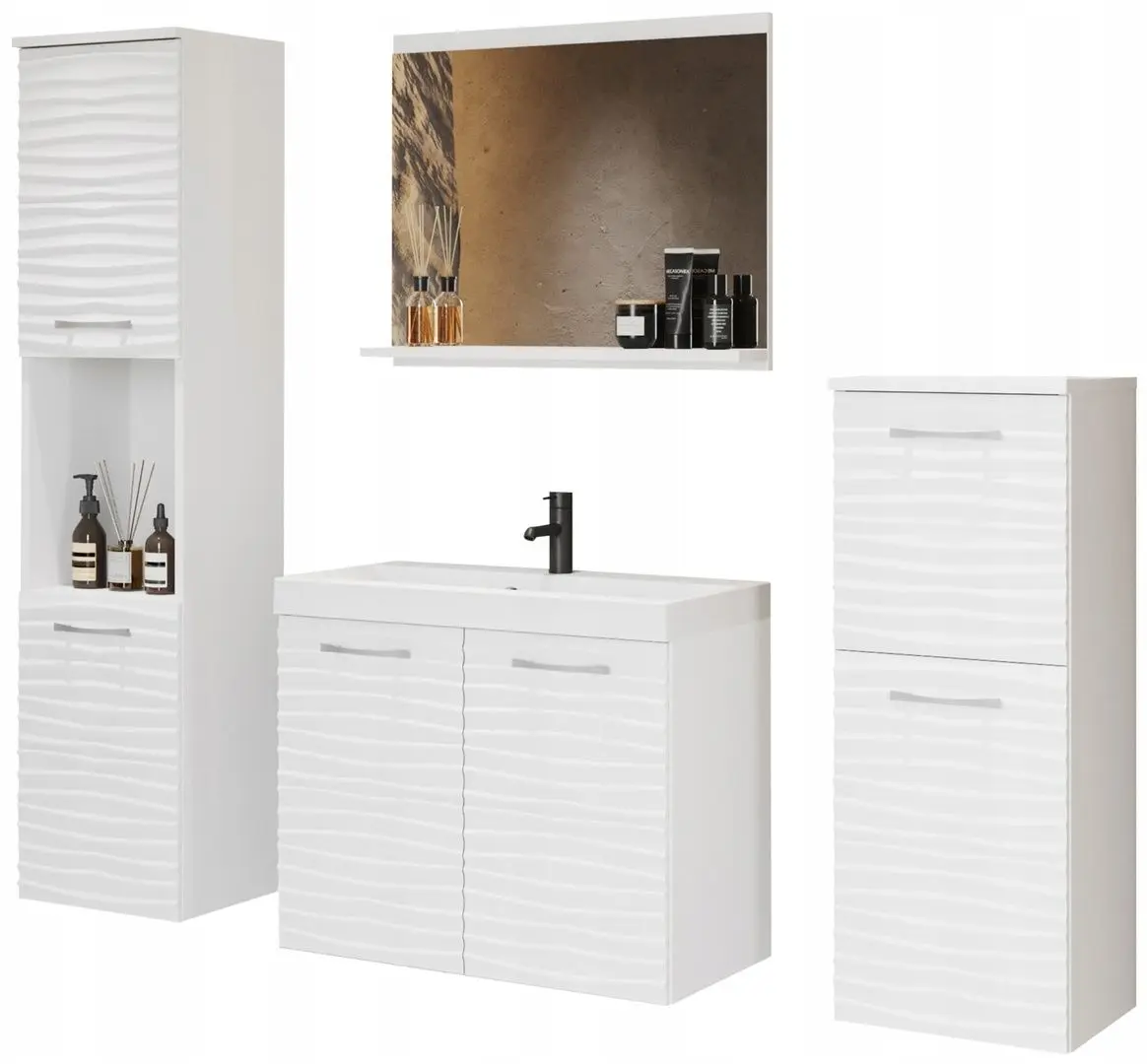 Комплект мебели Bratex Malo (White)