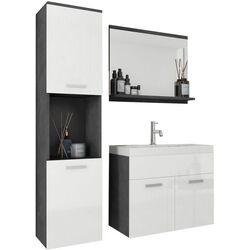 Комплект мебели Bratex Montreal (Matera/White Gloss)