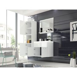 Set de mobila Bratex Montreal (Wotan Oak/White Gloss) Thumb