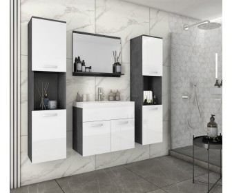 Комплект мебели Bratex Montreal XL (Matera/White Gloss)