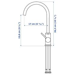 Set de mobila Ikea Enhet 139x63x87 (Alb/Aspect Beton) Thumb