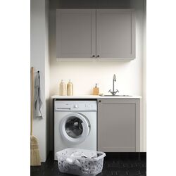 Set de mobila Ikea Enhet 3 usi 139x63x87 (Antracit/Gri)